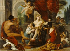 هرقل و Omphale ، ج.1700-10