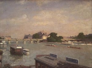 The Ile de la Cite ، باريس بواسطة لويجي لوير
