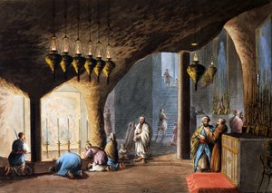 مغارة الميلاد ، القدس بواسطة لويجي ماير