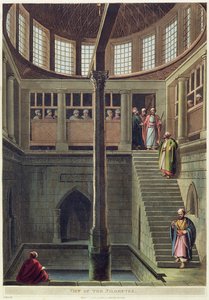 منظر لمقياس النيل ، اللوحة 2 من "مشاهد من مصر" ، نقشها توماس ميلتون (1743-1827) الحانة. بواسطة روبرت بوير (1758-1834) 1802 (أكواتينت) بواسطة لويجي ماير