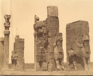 15 [بوابة كل الأمم ، برسيبوليس ، فارس] ، 1840 - 60. بواسطة لويجي بيسشي