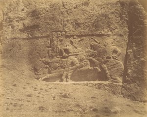 4 [ناكش رستم ، بالقرب من برسيبوليس] ، 1840 - 60. بواسطة لويجي بيسشي