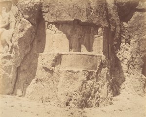 6 [ناكش رستم ، بالقرب من برسيبوليس] ، 1840-60. بواسطة لويجي بيسشي