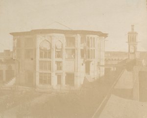 طهران. منزل رئيس الوزراء ، نزانة ، 1858. بواسطة لويجي بيسشي