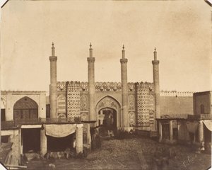 [البوابة الجديدة ، طهران] ، خمسينيات القرن التاسع عشر. بواسطة لويجي بيسشي