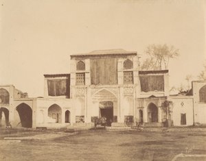 [الباب العالي ، طهران ، إيران] ، أربعينيات وستينيات القرن التاسع عشر. بواسطة لويجي بيسشي