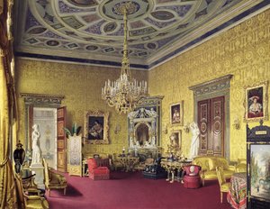 قاعة ليون في قصر كاترين في Tsarskoye Selo ، 1859