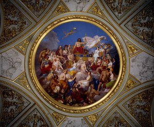 Olympus, Iliad Room, Palazzo Pitti (fresco)