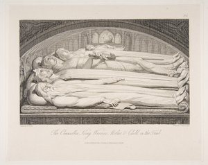 المستشار ، الملك ، المحارب ، الأم والطفل في القبر ، من القبر ، قصيدة ... ، 1 مارس 1813. بواسطة لويجي شيافونيتي