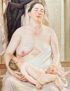 أمومة بواسطة لويجي تريفوليو