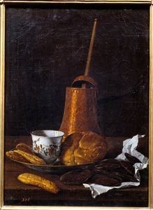 الشوكولاته. رسم لويس ميلينديز (1716 - 1780) ، المدرسة الإسبانية