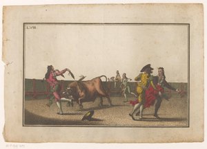 يتم تحدي برج الثور مع العصابات Coleccion de las Principales suertes de una corrida de toros (عنوان السلسلة) مجموعة من أهم المناورات في مصارعة الثيران (عنوان المسلسل)