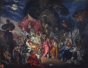 يقظة Diogenes بواسطة Luis Paret y Alcazar
