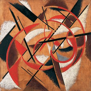 Spas Forse Construction - Paynture de Lyubov Sergeevna Popova (1889-1924)