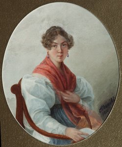 صورة لـ NA Vasilyeva ، 1835
