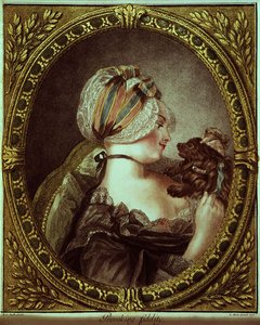 إثارة الإخلاص التي نقشها لويس مارين بونيه (1743-1793) بواسطة ماجستير (بعد) parelle