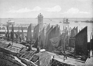الإضاءة المنخفضة ، North Shields ، c1896