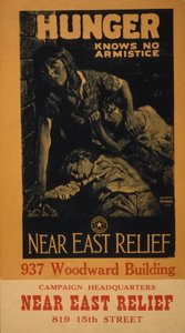 الجوع لا يعرف الهدنة - إغاثة الشرق الأدنى ، 1919 بواسطة م. ليون براكر