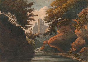 قلعة روزلاين ، 1800. بواسطة مريجوت
