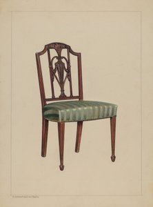 كرسي بواسطة M. Rosenshield بواسطة بولين