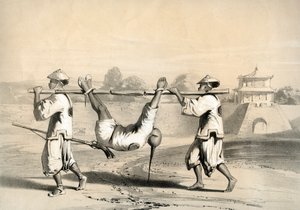 "رسم تخطيطي من الحائط في صباح اليوم التالي للهجوم الكبير" ، الصين ، عام 1860.