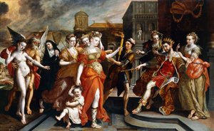 Calumney of Apelles ، بواسطة مارتن دي فوس