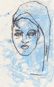 كراسة الرسم 32، 2025 (طلاء تمبراً، فحم على ورق)