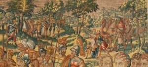 قصة جدعون ، القاضي والمحارب عند العبرانيين ، أواخر القرن السادس عشر (نسيج) بواسطة ميرتن فان هيمسكرك