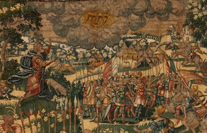 قصة جدعون ، أواخر القرن السادس عشر (الحرير والصوف) بواسطة ميرتن فان هيمسكرك