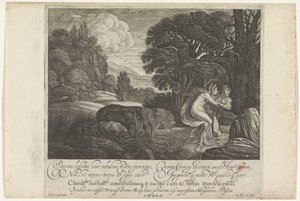 Salmacis en Hermaphroditus ميتامورفوسين فان أوفيديوس (عنوان المسلسل)