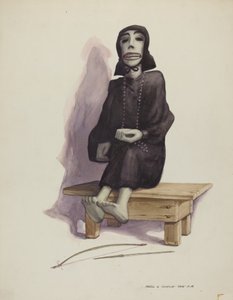 شخصية الموت Muerto ، ج. 1937. بواسطة ماجل ج
