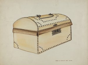 صندوق مغطى بالجلد ، ج. 1937. بواسطة ماجل ج
