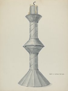 عصا شمعة مذبح التائب ، ج. 1937. بواسطة ماجل ج