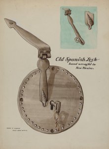 القفل الاسباني ، ج. 1937. بواسطة ماجل ج