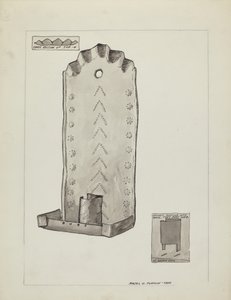 شمعدان شمعة من الصفيح ، 19351942. بواسطة ماجل ج