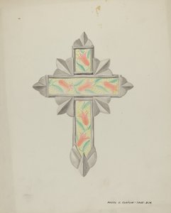 صليب القصدير والجدار ، ج. 1937. بواسطة ماجل ج
