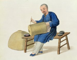 رسام الفانوس ، اللوحة 20 من "زي الصين" ، نقش جيه. دادلي ، 1800 بواسطة الرائد جورج هنري ميسون