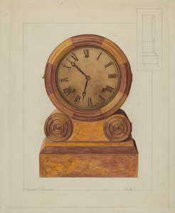 ساعة الجرف ، ج. 1937. بواسطة مانويل جي رونيان