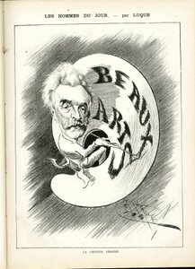 رسم لمانويل لوك (1854-1919) في لا كاريكاتور (1880) بواسطة مانويل لوك