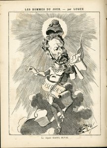 رسم لمانويل لوك (1854-1919) في لا كاريكاتور (1880) بواسطة مانويل لوك