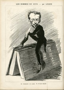 رسم لمانويل لوك (1854-1919) في لا كاريكاتور (1880) بواسطة مانويل لوك