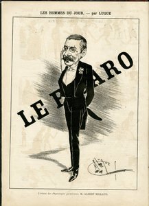 رسم توضيحي لمانويل لوكي (1854-1919) في لا كاريكاتور (1880) بواسطة مانويل لوك