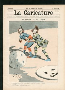 الكاريكاتير (1880) بواسطة مانويل لوك