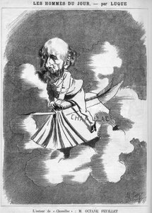 أوكتاف فوييه (1821-1890) كاتب فرنسي. بواسطة مانويل لوك