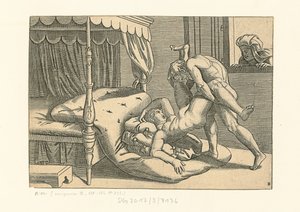 أنا مودي. المركز 9، 1530-1540. بواسطة ماركانتونيو ، ريموندي