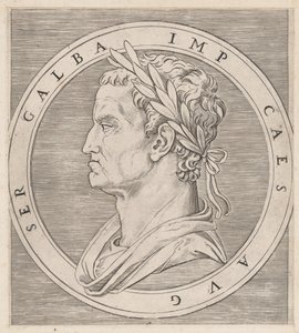 مرآة العظمة الرومانية: Galba ، من The Twelve Caesars ، كاليفورنيا. 1500-1534. ، كاليفورنيا. 1500-1534. بواسطة ماركانتونيو رايموندي