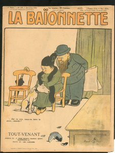 Cover of “” La Baionnette””, Satirical en Colours بواسطة مارسيل أمابل لاعب خط الوسط كابي