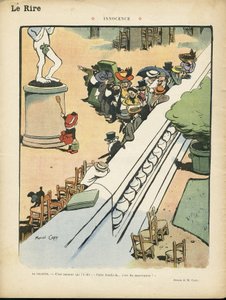 رسم توضيحي لمارسيل كابي (1865-1941) في لو لير