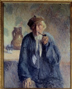 صورة لفلاح عجوز يدخن الأنبوب رسم لمارسيل كوتشو (1877-1939) القرن العشرين صن. 0.92x0.73 م روان ، متحف الفنون الجميلة انتباه! قد يخضع استخدام هذا العمل لطلب إذن من طرف ثالث أو رسوم إضافية بواسطة مارسيل كوتشوكس