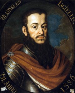 اديسلاس II Jagellon (اديسلاس II دي Pologne) (1352 I 1362-1434) - صورة الملك فلاديسلاف الثاني. Jagiello قدم المساواة Bacciarelli، مارسيلو (1731-1818)